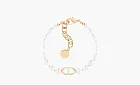 CHRISTIAN DIOR Metal Bangles WMNS Gold