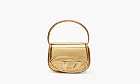 Diesel 1DR Iconic Mini Bag Mirrored Leather Gold