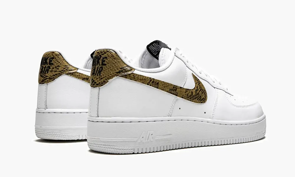 Air Force 1 Low Ivory Snake