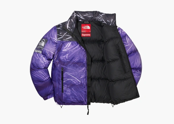 Supreme x The North Face Printed Nuptse Jacket Purple  Supreme x The North Face Printed Nuptse Jacket Purple