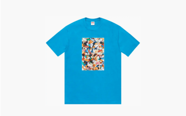 Supreme FW20 Pills Tee Bright Blue 
