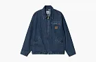 Carhartt WIP Stone Washed Rider Denim Jacket Blue