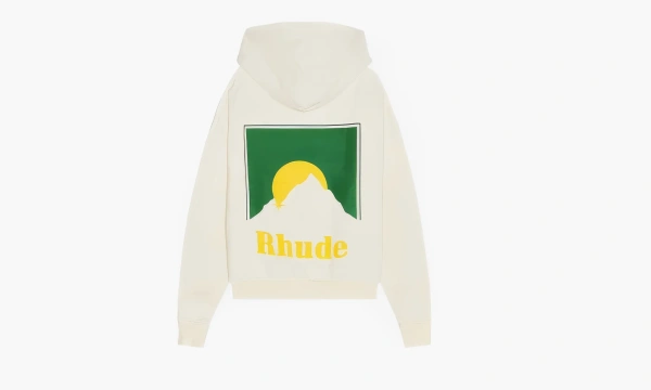 RHUDE Moonlight Hoodie Vintage White  RHUDE Moonlight Hoodie Vintage White