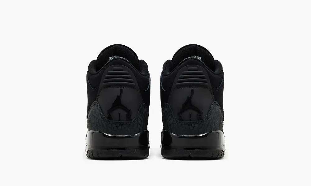 Air Jordan 3 Retro GS Black Cat 2025