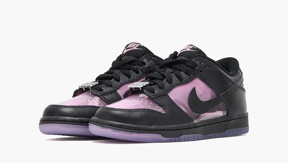 Nike Dunk Low WMNS Black Pink Rise