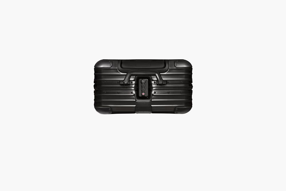 Rimowa Original Compact Wheeled Briefcase in Aluminum Black (29 L)