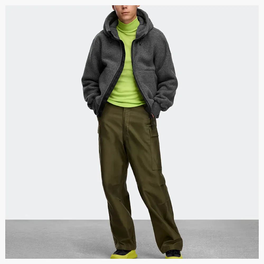 Canada Goose Chilliwack Fleece Bomber Black Label Quarry Grey