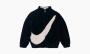 фото Nike Swoosh Fleece Jacket "Black" (Куртки)-CU6559 010