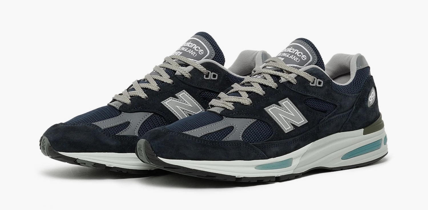 New Balance 991v2 Made in England "Dark Navy" 