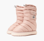 Moncler Pink Logo Puff Snow Boots WMNS "Pink" 