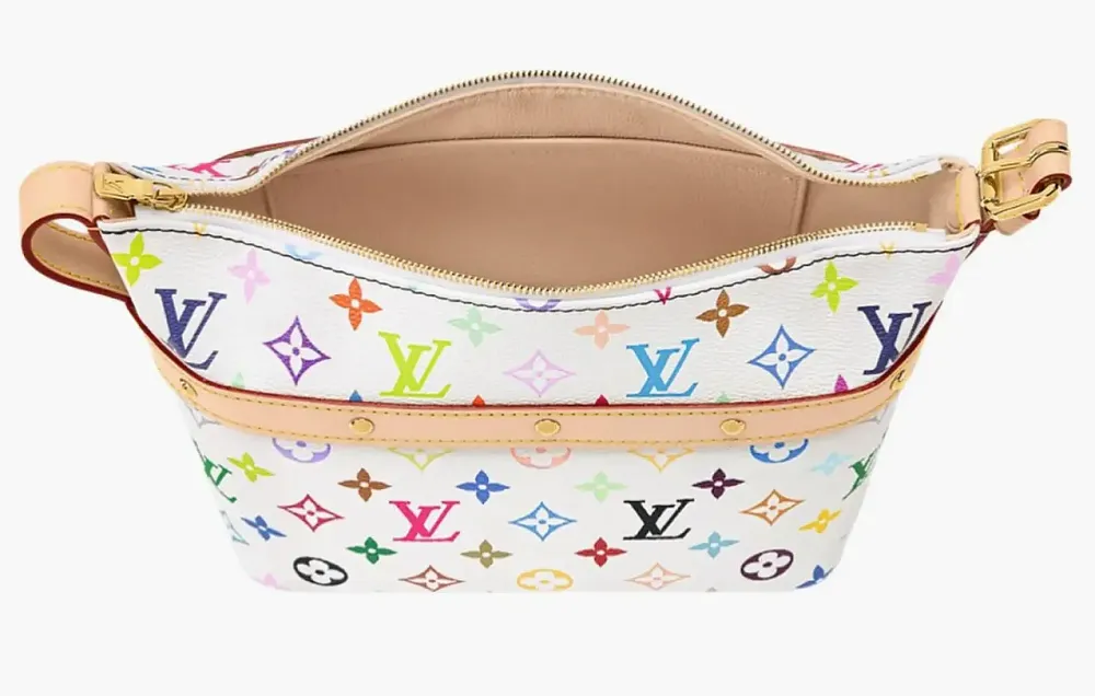 Louis Vuitton x Takashi Murakami Collaboration Cruiser Sansai Brand Monogram White