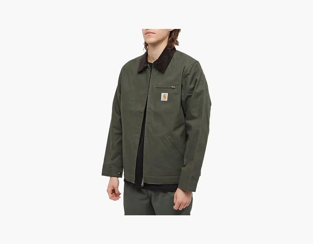Carhartt WIP Detroit Jacket Corduroy Forest Green