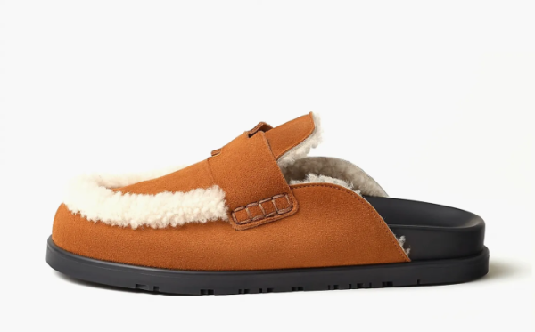 Hermes Go Mule Naturel / Ecru 