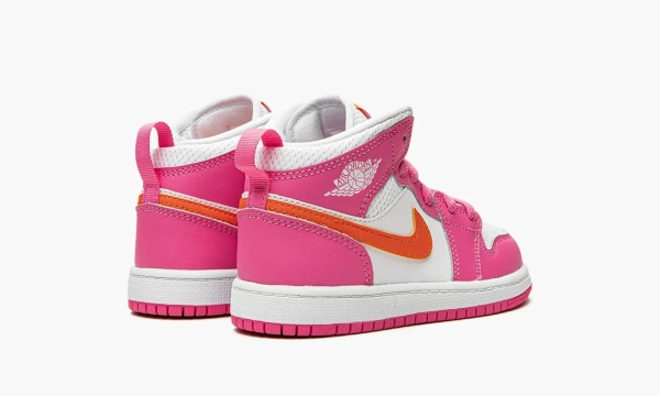 Air Jordan 1 Mid PS Pinksicle Safety Orange 