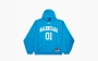 Balenciaga Hoodie Loose Fit Style Blue 