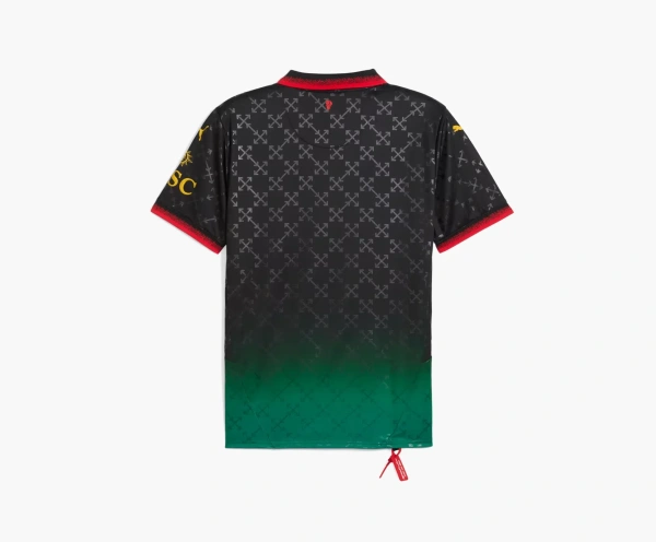 OFF-WHITE x Puma AC Milan Replica Jersey Black  OFF-WHITE x Puma AC Milan Replica Jersey Black