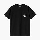 Carhartt WIP Amour Heart Pocket T-Shirt Black