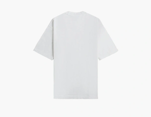 Acne Studios Logo T-Shirt Relaxed Fit Optic White 