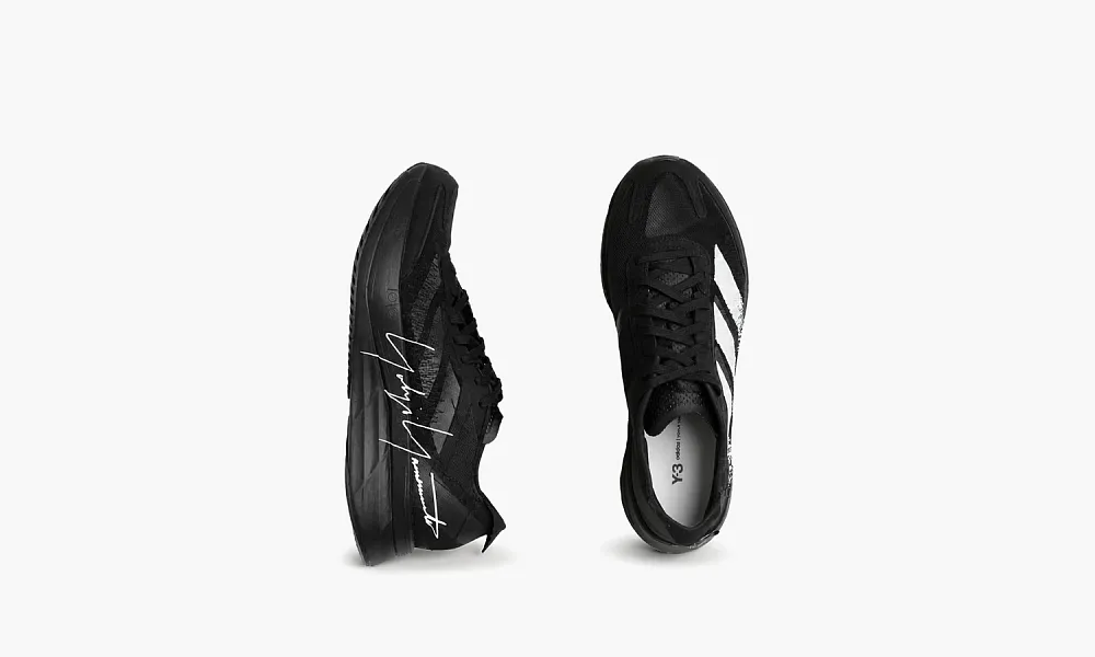 Y-3 Adizero Boston 11 Black White