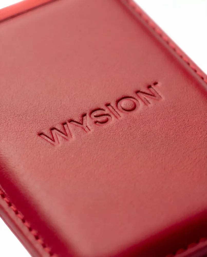 WYSION MAGSAFE WALLET RED