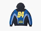 Supreme x Fox Racing Zip Up Hooded Sweatshirt Navy