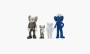 Kaws Family Vinyl Figures Brown Blue White 
