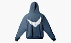 Yeezy X GAP X Balenciaga Dove Shrunken Hoodie Dark Blue