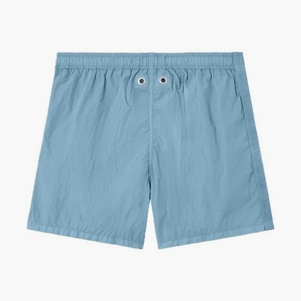 Stone Island Micro Brushed Nylon-TC Shorts Dust Blue