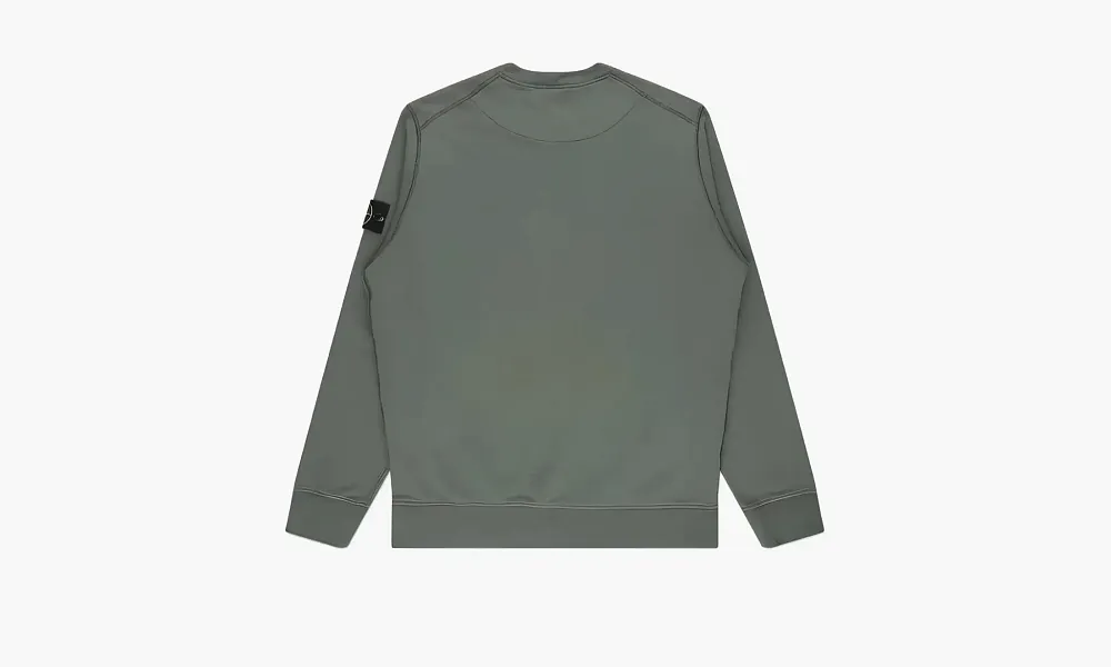 Stone Island Garment Dyed Crew Sweatshirt Olive