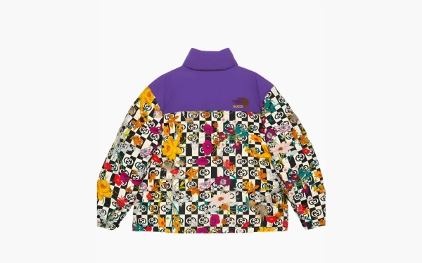 Gucci x The North Face Floral Down Jacket Purple Floral  Gucci x The North Face Floral Down Jacket Purple Floral