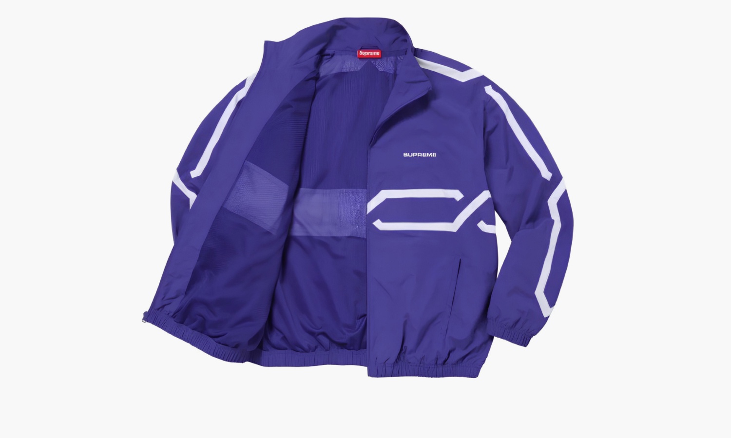 фото Supreme Ss24 Track Jacket "Purple" (Худи)-SUP-SS24-082