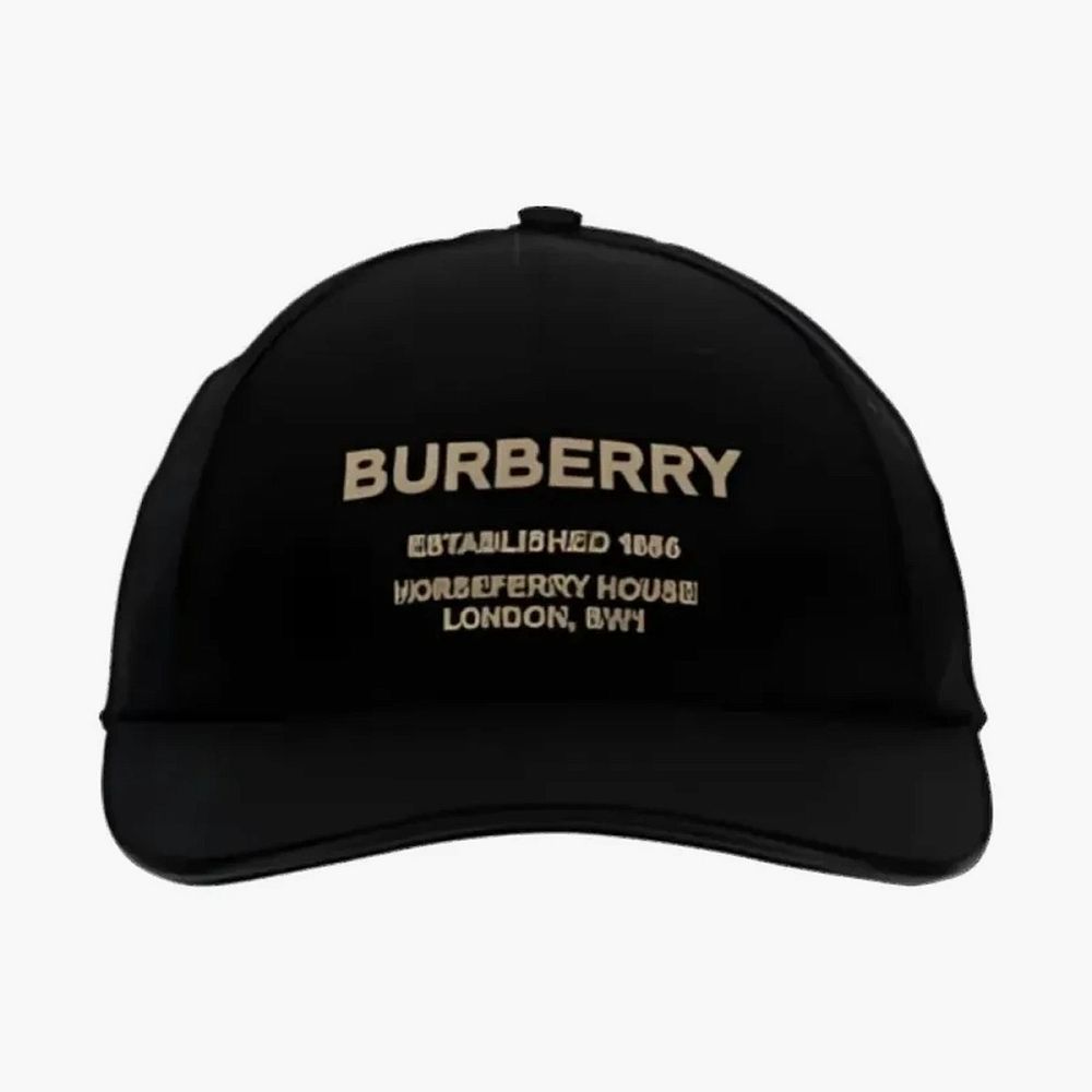 Burberry Peaked Cap Black