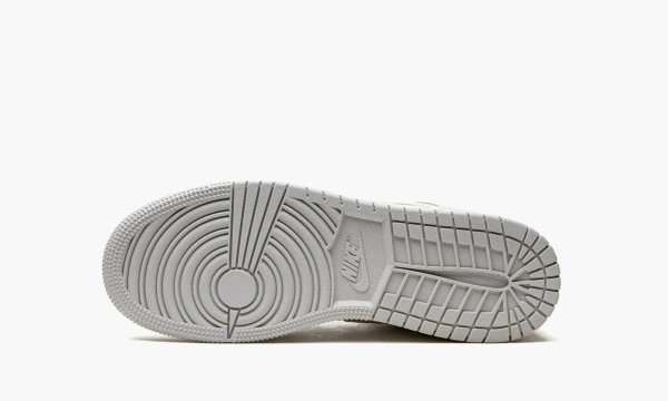 Air Jordan 1 Mid SE GS Craft Inside Out White Grey 