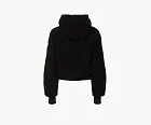 Alo Yoga Foxy Sherpa Hooded Jacket Black
