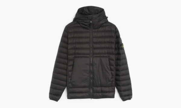Stone Island Lightweight Hooded Down Jacket Black 
