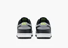 Nike Dunk Low Black Cool Grey Volt Mini Swoosh