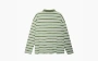 Chrome Hearts Matty Boy Limited Stripe Long Sleeve Polo Green 
