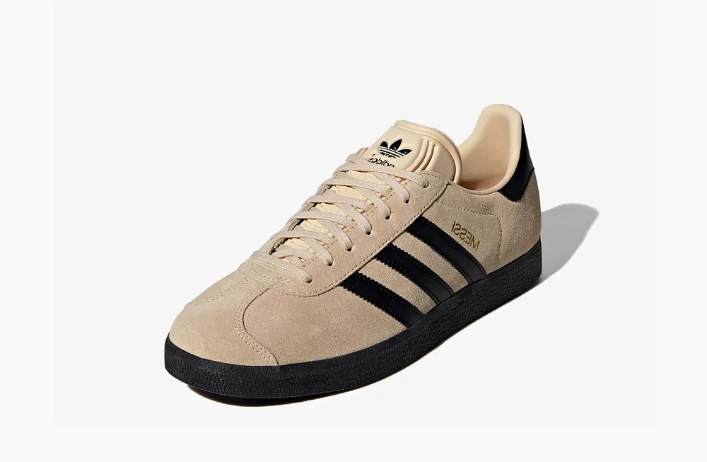 Adidas Gazelle x Lionel Messi Triunfo Dorado