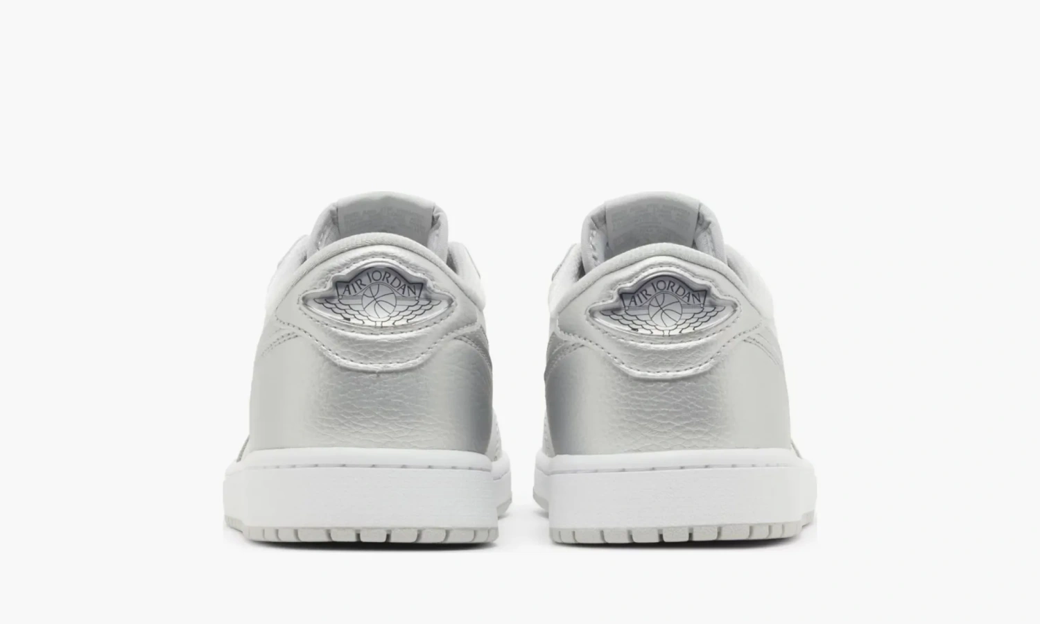 Air Jordan 1 Retro Low OG Metallic Silver 