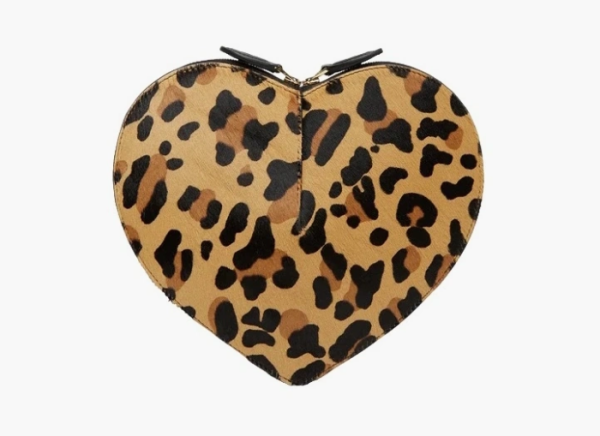 Alaia Le Coeur Сrossbody Bag Leopard 
