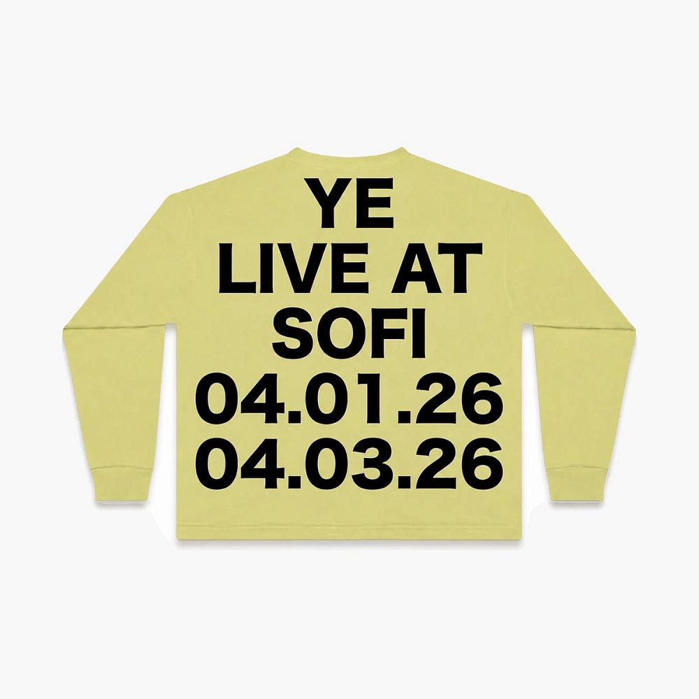 Yeezy LS-03 Star Long Sleeve Tee Yellow