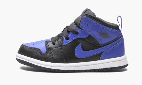Air Jordan 1 Mid TD Black / Hyper Royal 