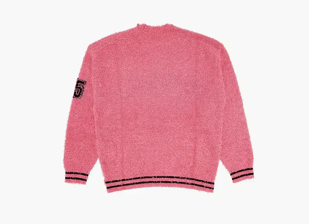 Supreme Textured Arc Sweater Pink