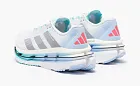 Adidas Adistar Byd WMNS Cloud White Silver Metallic Flash Aqua
