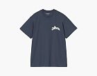Carhartt WIP Logo Brands T-Shirt Navy