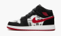 фото Air Jordan 1 Mid SE GS "Newspaper" (Air Jordan 1)-BQ6931 061