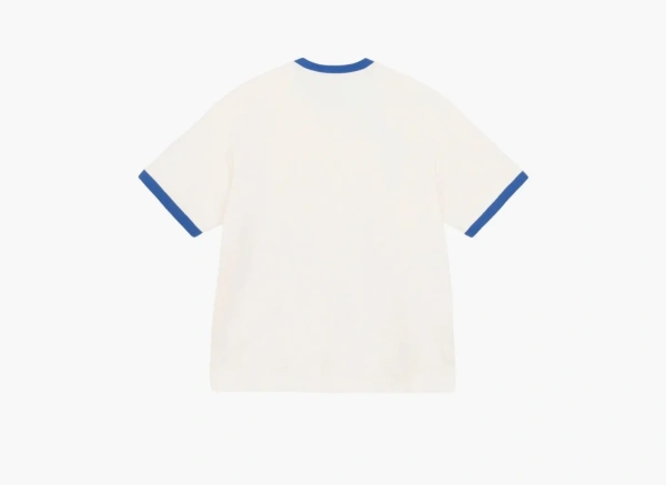 Stussy Sport Ringer Tee Off White 