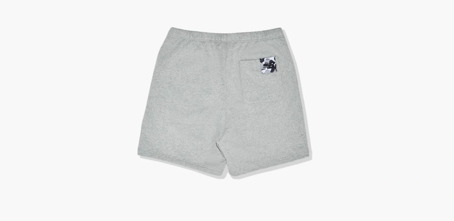 A Bathing Ape x New Balance Relaxed Fit Shorts Gray 