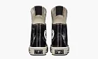 Rick Owens X Converse Drkshdw Turbodrk Chuck Taylor All-star 70 HI Black Lacquered Denim