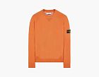 Stone Island Raglan Knit Sweater Orange